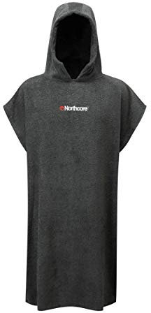 Northcore Beach Basha Unisex Changing Robe - One Size - Grey