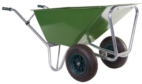 Carriola Brixo Farmer PE160 - Vasca in HDPE - Capacità 160 Lt