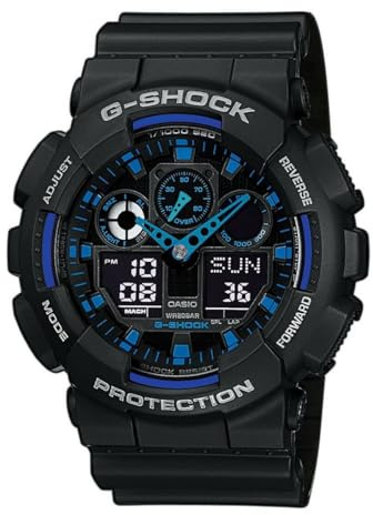 CASIO G-Shock Unisex Watch in Resin - CA.GA-100-1A2ER