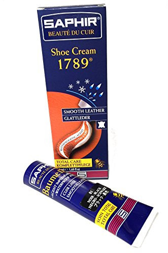 Saphir Luxe Crème Polish (50 ml Black 01)