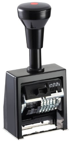 Paginierstempel Numeroteur B6K, Schrifthöhe 5,5mm, Schriftart Antiqua