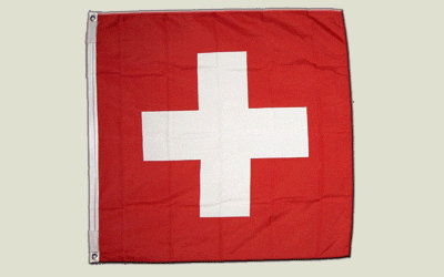 Drapeau Suisse - 90 x 90 cm
