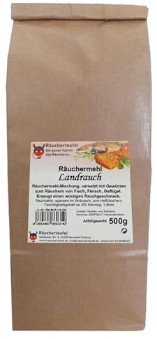Räucherteufel Buchenmehl-Landrauch 1-8mm, 500g
