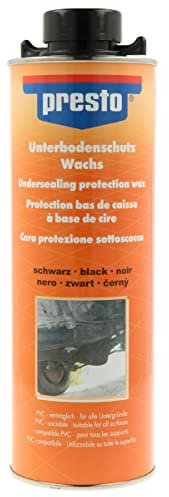 presto 690211 Cera protettiva sottoscocca nero 1000 ml