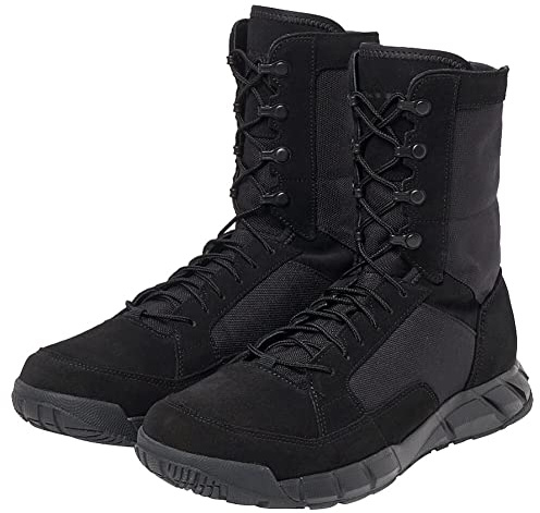 Oakley SI Mens Light Assault Leather Boot, Black, 10