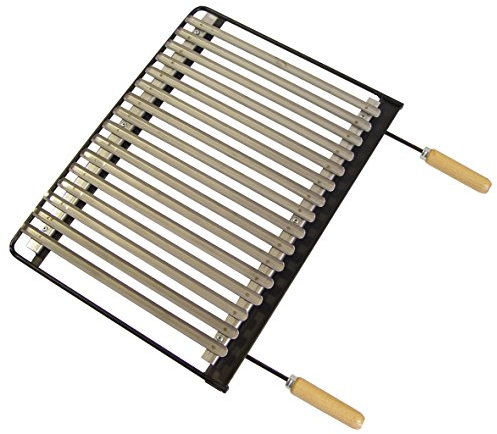IMEX EL ZORRO 71617 - Parrilla para Barbacoa, INOX, 68 x 41 cm