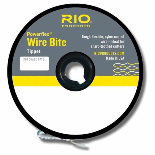 RIO PRODUCTS Accessoires Tippet Powerflex Drahtbissvorrichtung, 13,6 kg, 4,5 m, farblos, 30lb
