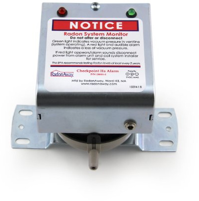 HomeAire Checkpoint IIa Radon System Alarm