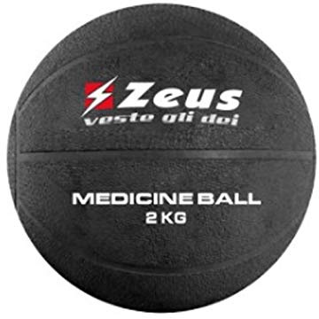 Zeus Palla Medica 1-2-3-4-5 kg Palestra Allenamento Fitness Body Building (2 kg.)