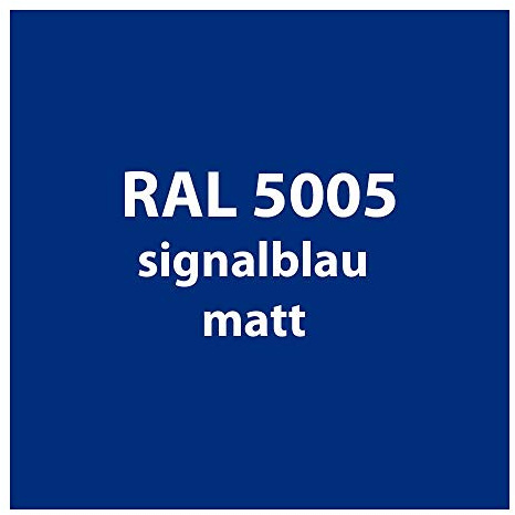 Streichlack Streich Lack Farbe 1K * Premium Qualität * 1 Liter (RAL 5005 signal-blau matt)