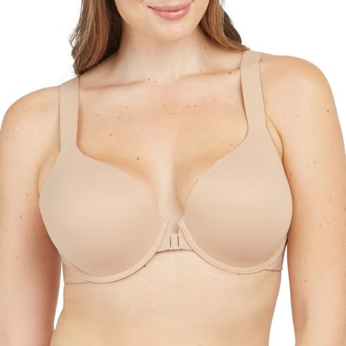 Spanx Women's BRALLELUJAH Full Coverage Bra, Grey (Naked 2 0), 34A