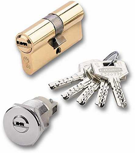 Ezcurra M78160 - Cilindro de seguridad cromo ds15/60