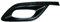 Equal Quality G1696 Griglia Paraurti Anteriore Sinistro