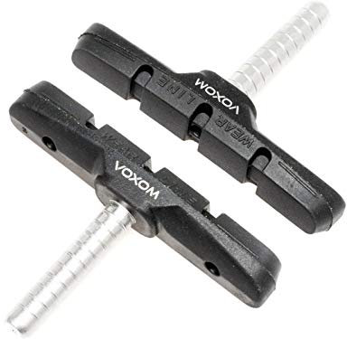Voxom Bremsschuh Brs5 schwarz, MTB 70mm Bremsbeläge, 70