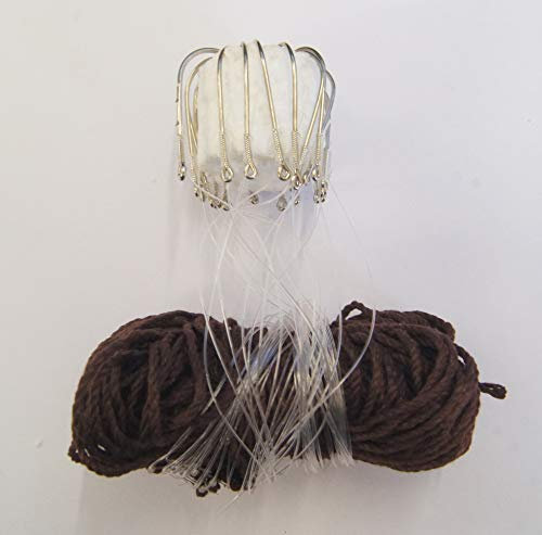 Balzer Aalschnüre - Montage zum Aalangeln, Ausführung:20m Länge / 20 Haken