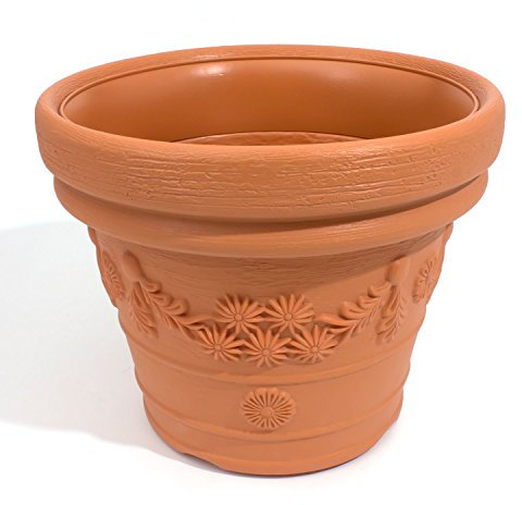 Pot de Fleurs Decora 65L, Terre Cuite, 57 cm