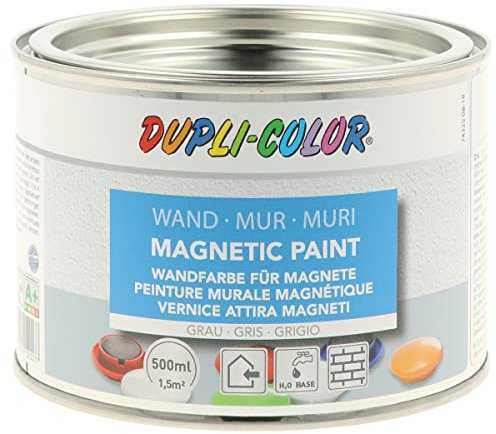 Duplicolor 120077 Spray de Pintura Magnética, Color Gris, 0,5 L