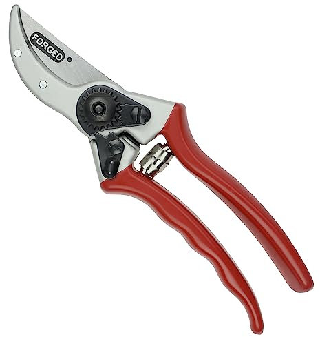 Darlac Expert Pruner - Drop Forged, Razor Sharp, Durable Secateurs - Rust Resistant High Carbon Steel, 2-Position Safety Catch, 25mm Cut Capacity, DP1036
