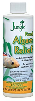 Jungle PL720-8W Pond Algae Relief, 8-Ounce, 237-ml
