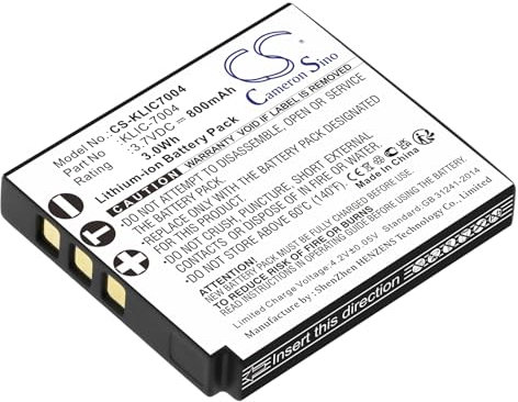Battery for Kodak 1050mAh - KLIC-7004