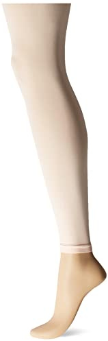 Sansha Women's Microfiber Footless Dance Tights, Ballet Pink, One Size