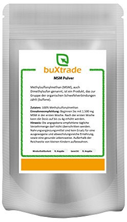 1 kg MSM Pulver Methylsulfonylmethan Dimethylsufon