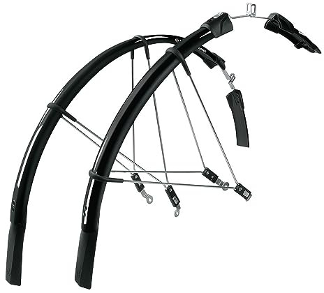 Schutzblechset SKS Raceblade Long schwarz, 28, max. Reifenbreite 25mm