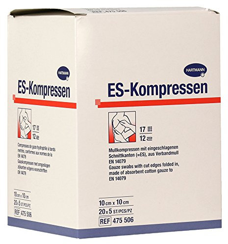 ES-Kompressen Steril 10x10 cm Gro�packung, 20X5 St