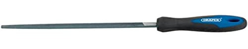 Draper 44956 Square File and Handle, 200mm , Blue