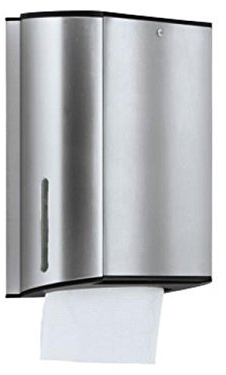 Keuco 14985070000 Papiertuchspender Plan, edelstahl finish