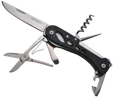 Schweizer Taschenmesser baladéo Multifunktionsmesser Barrow 9 Funktionen