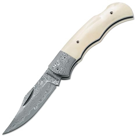 Magnum Taschenmesser Damast Bone