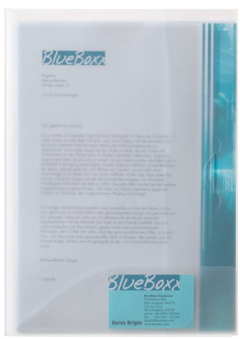 Durable 253319 Sales Folder Pack of 15 Transparent