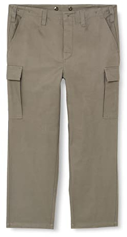 Mil-Tec Pantalones Moleskin BW Oliv Orig.