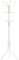 SONGMICS Höhe 182 cm Garderobenständer stabil Metall Kleiderständer Garderobe, weiß, RCR19W