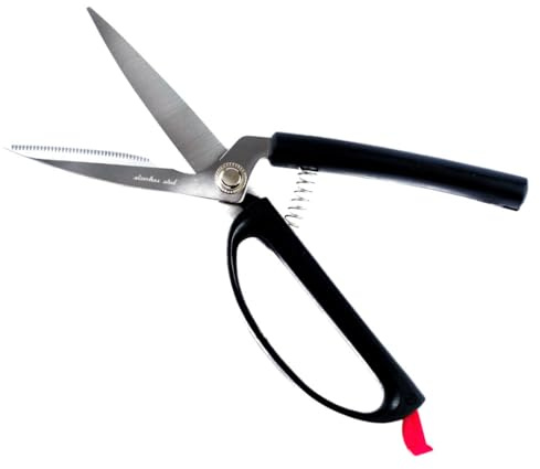 Easi-Grip Selbstöffnende Küchenschere – Ergonomische Schere für müheloses Schneiden – Rostfreier Edelstahl
