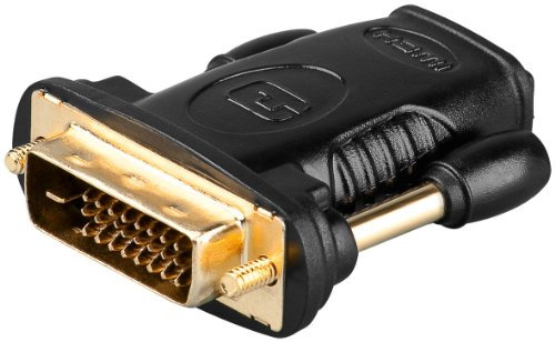 DVI / HDMI Adapter mit vergoldeten Anschlüßen Male / Female