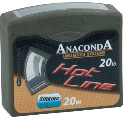 Anaconda Unisex – Erwachsene Hot Line Angelschnur, Mehrfarbig, 20m