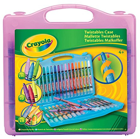 CRAYOLA Twistables Crayons Case (Case colour may vary)