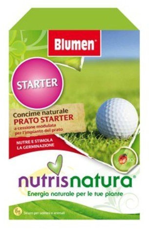 nutrisnatura CONCIME Naturale per Prato Starter GRANULARE