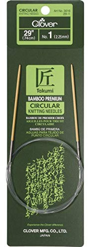 Clover Bamboo Circular Knitting Needle 29 1