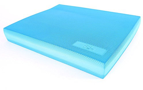 66fit TPE Balance Pad - Includes Balance Training Ebook - Stability Rehabilitation Physiotherapy Mobility Exercise, Blue