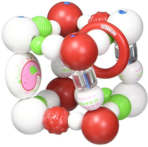 Goki 4011534326807 Heimess Elastic Touch Ring Würfel, Vogel