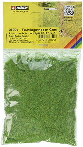 NOCH-8300 Hierbas “Pradera primaveral”, Color Verde, 2.5 mm (8300)