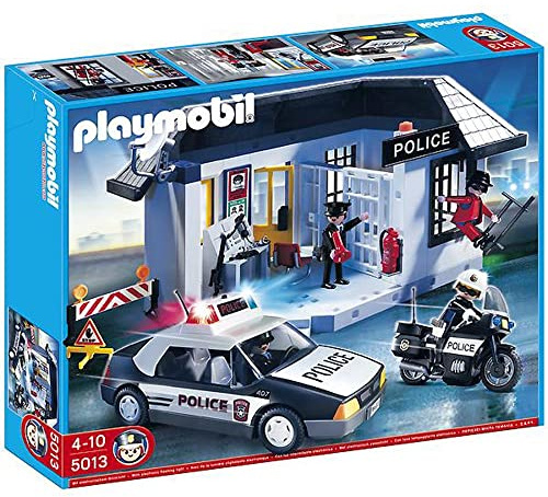 Playmobil Compatible - US Complete Police Set (5013)