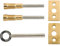 Yale Locks 8013 Dual Screw Window Lock Brass Finish (2 Pack)