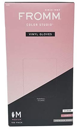 Diane Guante de vinilo sin polvo, mediano, 100 unidades