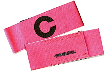 Kwik Goal Captain C Arm Band, Pink