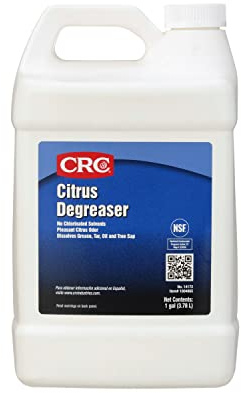 CRC 14172 Citrus Degreaser – 1 Gallon, Non-Chlorinated Citrus Grease Cleaner for Manufacturing Use Only