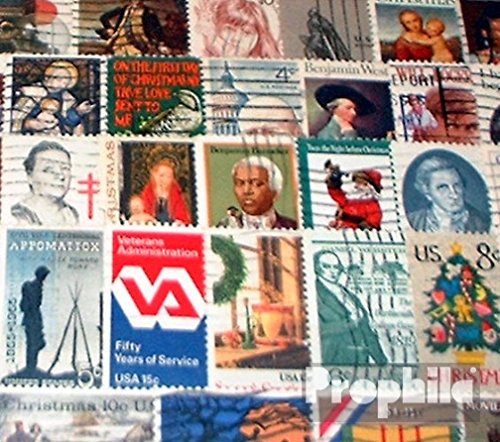 Prophila Collection Stati Uniti 100 Diversi Francobolli (Francobolli per i Collezionisti)